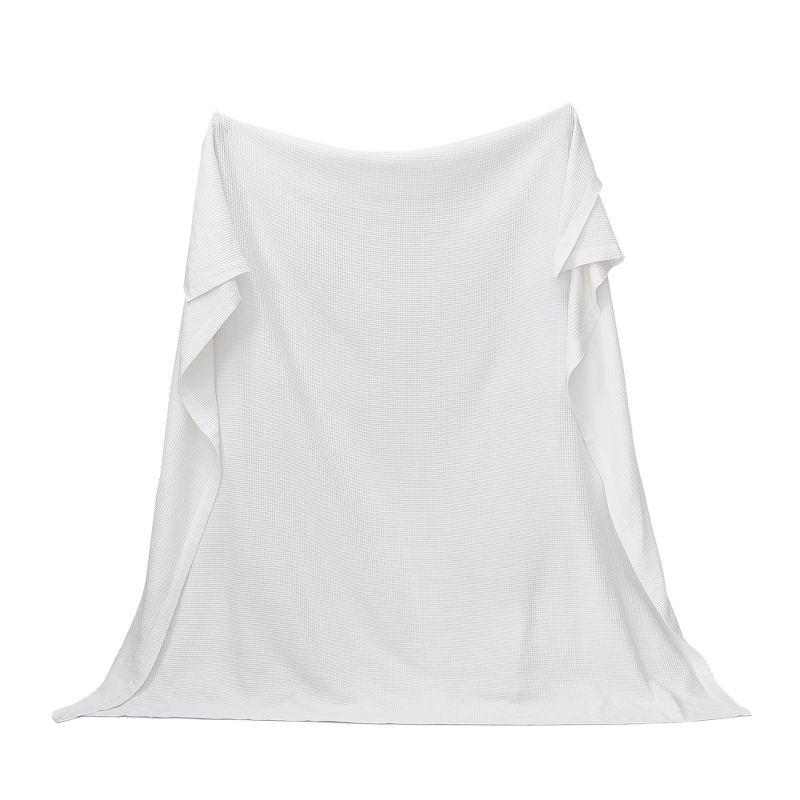 100% Cotton Lightweight Waffle Weave Summer Blanket