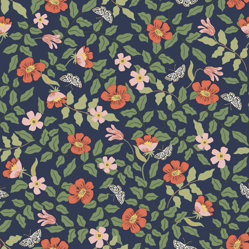 Rifle Paper Co. Primrose 20' L x 20.5" W Peel and Stick Wallpaper Roll
