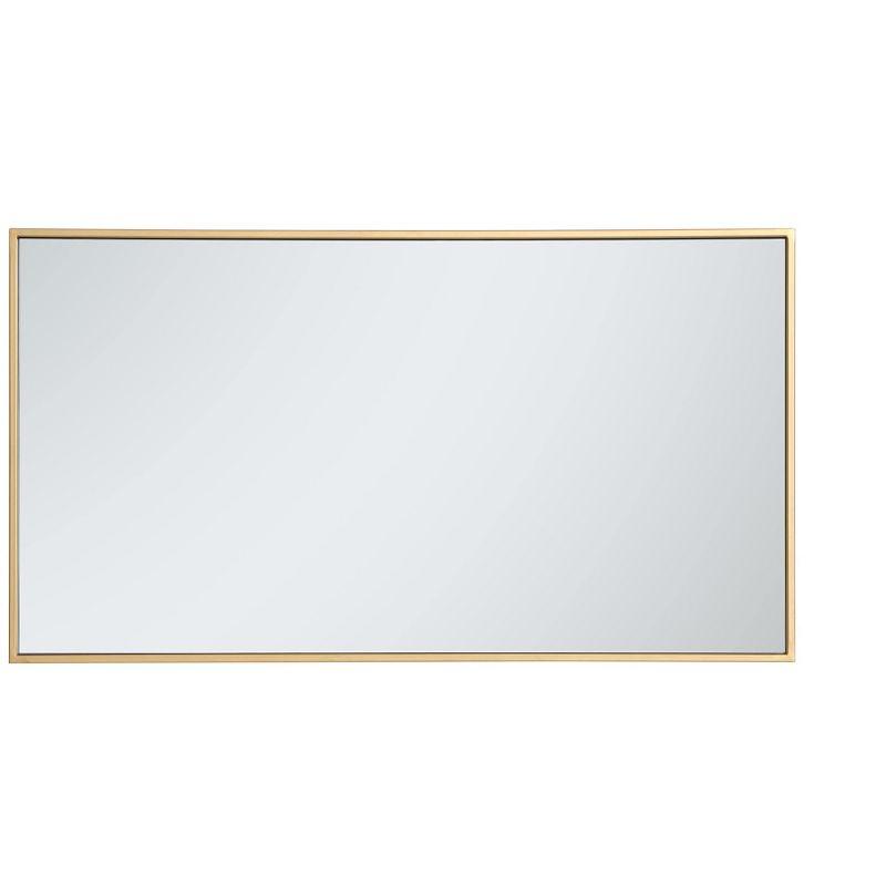 Sabine Metal Rectangle Wall Mirror