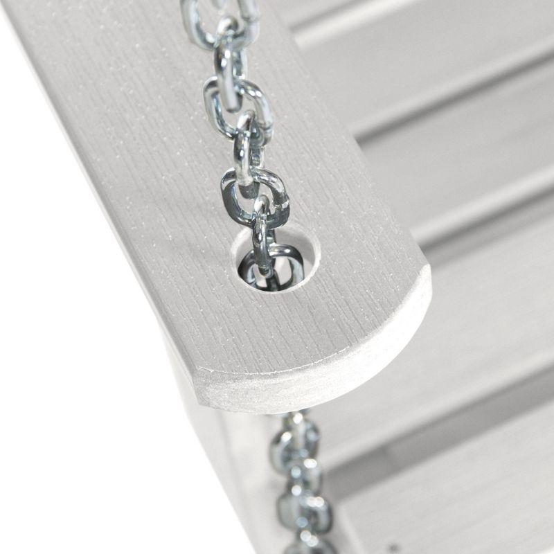Weatherly 4' Porch Swing - White - highwood: Outdoor Relaxation, Fade-Resistant, 500lb Capacity