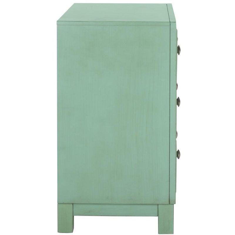 Izumi 3 Drawer Chest - Turquoise - Safavieh