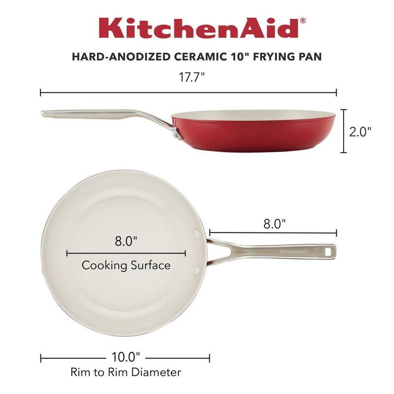 KitchenAid Hard Anodized Ceramic Nonstick Frying Pan / Skillet