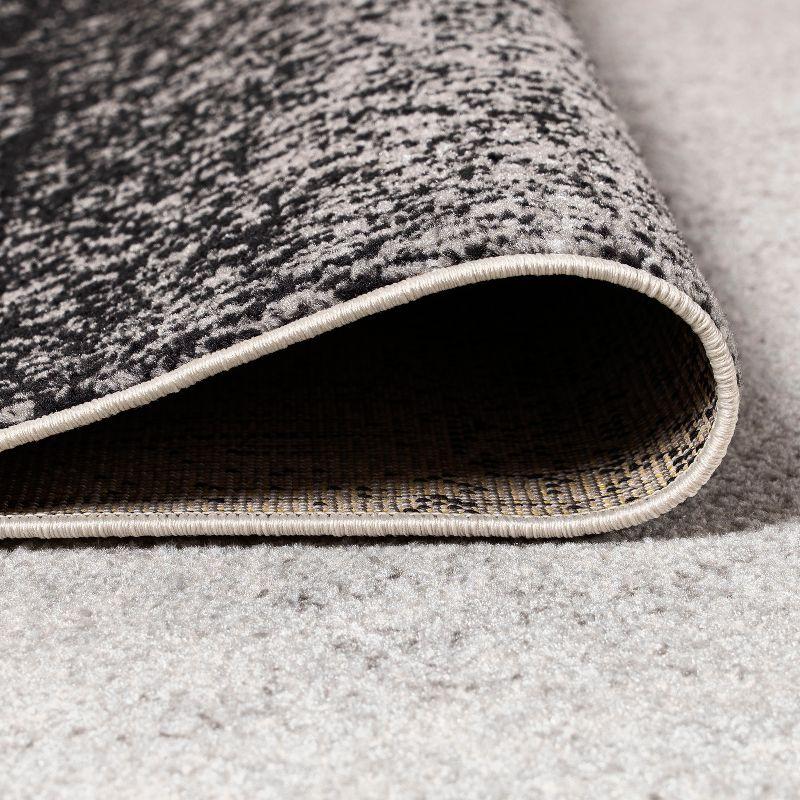 4'x6' Shore Modern Gradient Area Rug, Gray/Cream - JONATHAN Y