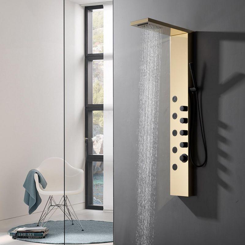 57.99'' Shower Panel with Fixed Shower Head