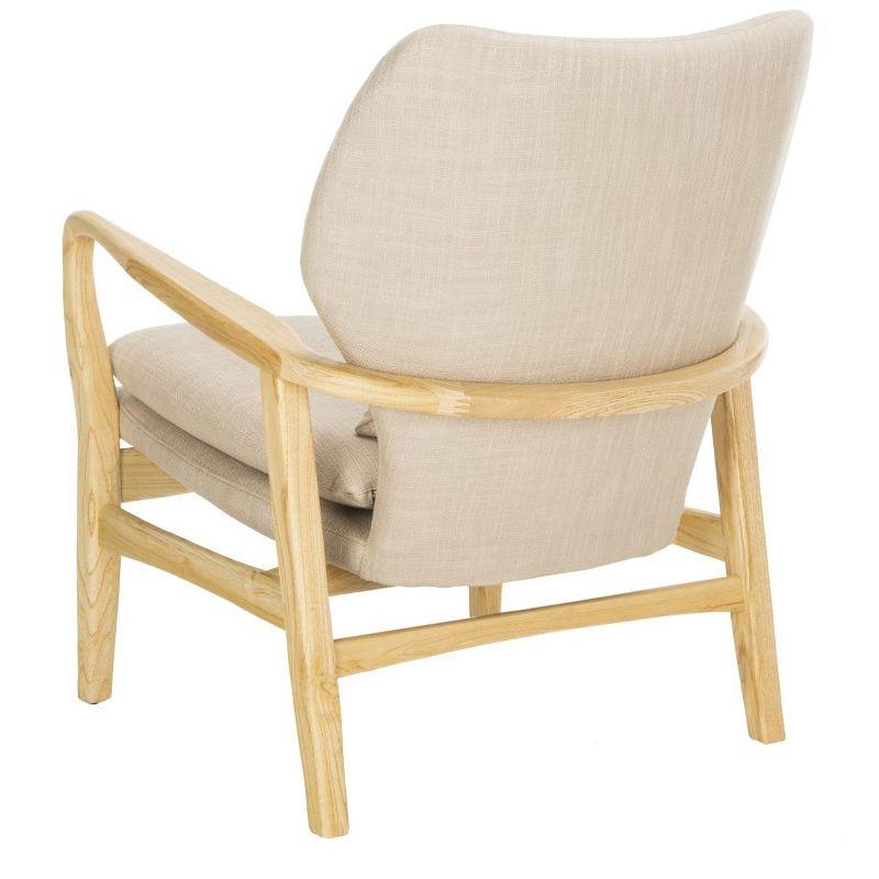 Tarly Accent Chair - ACH9500B - Beige/Natural - Safavieh