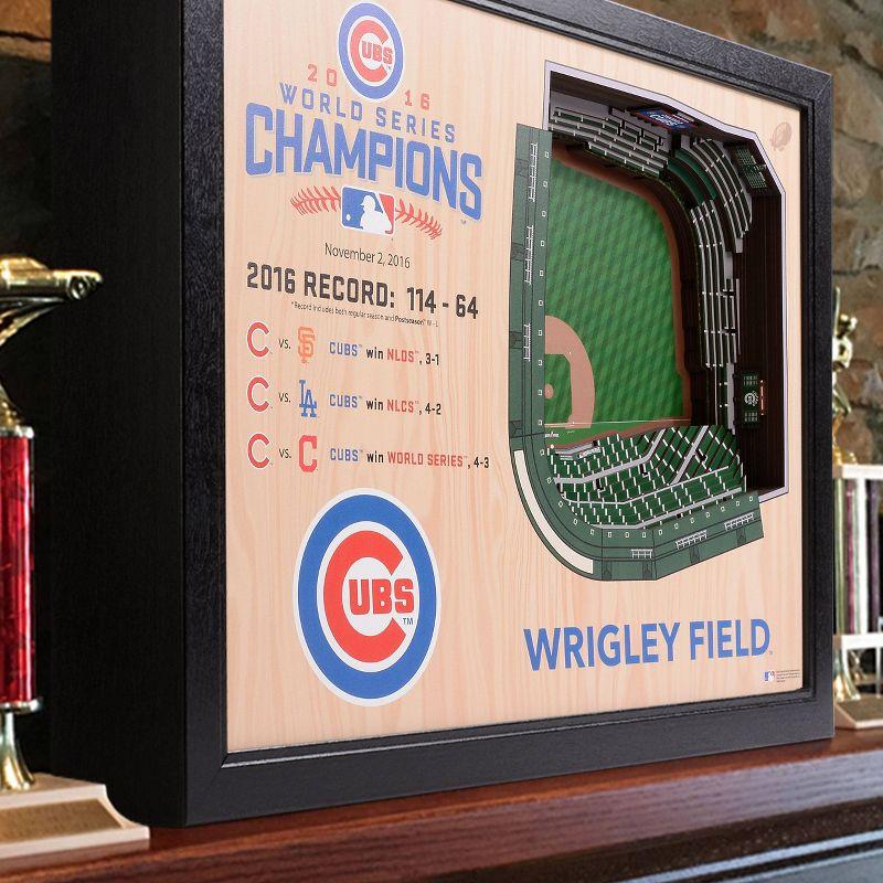 YouTheFan MLB 25-Layer StadiumViews 3D Wall Art