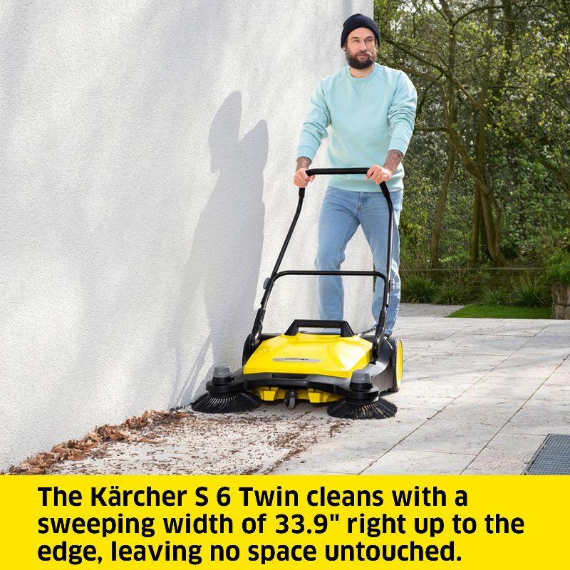 Karcher S 6 Twin Outdoor Sweeper