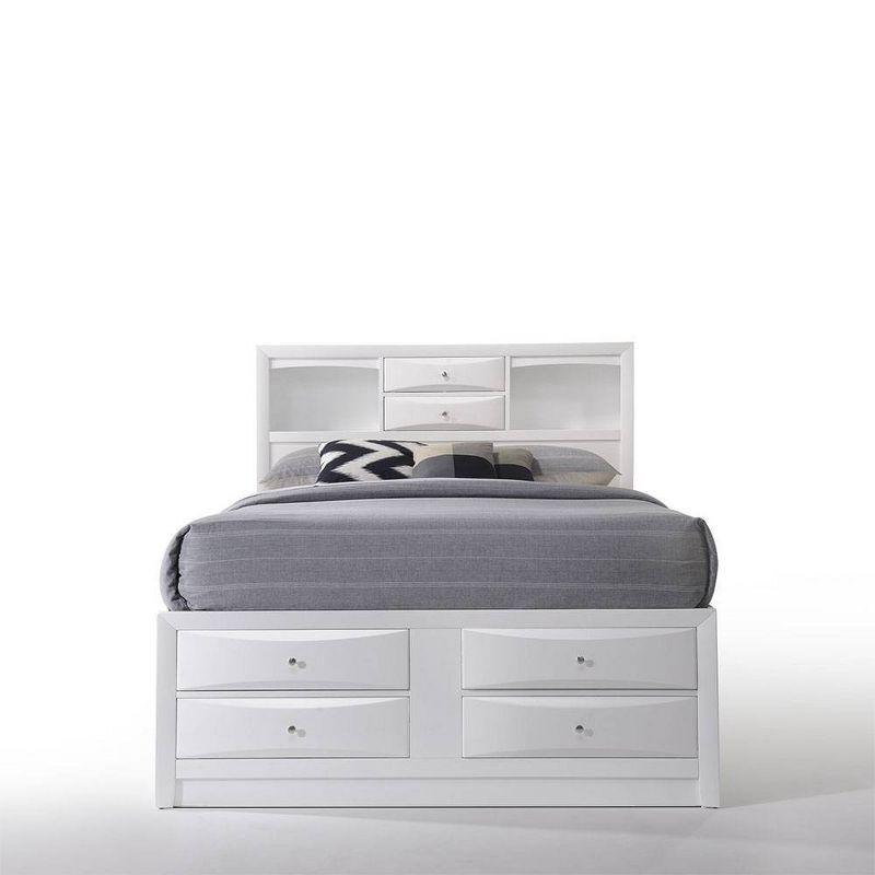 Acme Furniture 91" Queen Ireland Bed White