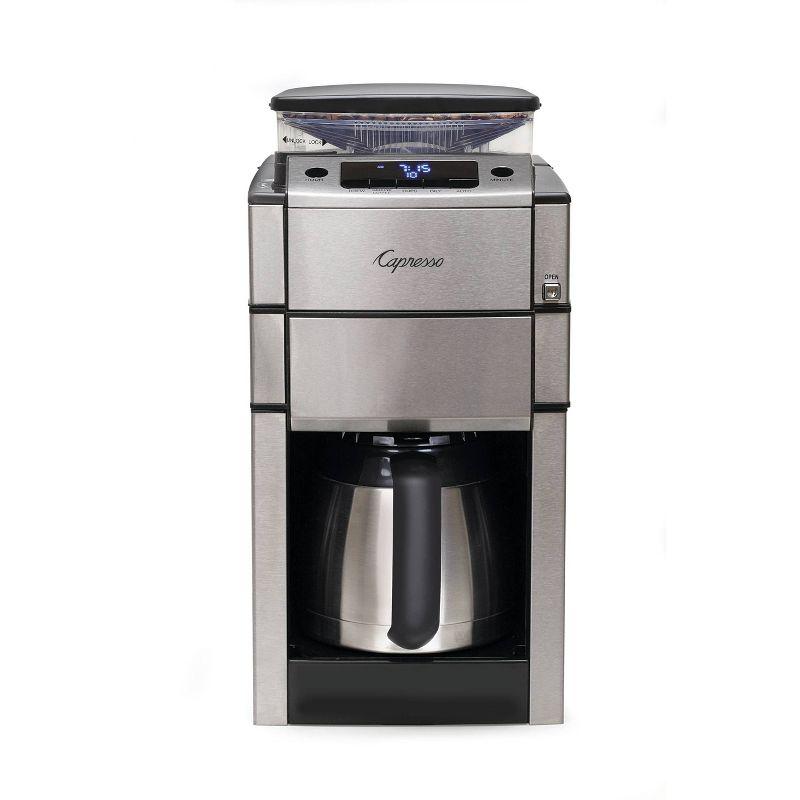 Stainless Steel 10-Cup Programmable Coffee Maker with Thermal Carafe