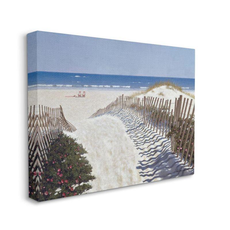 Coastal Breeze Beach Pathway 17" x 21" Canvas Wall Art