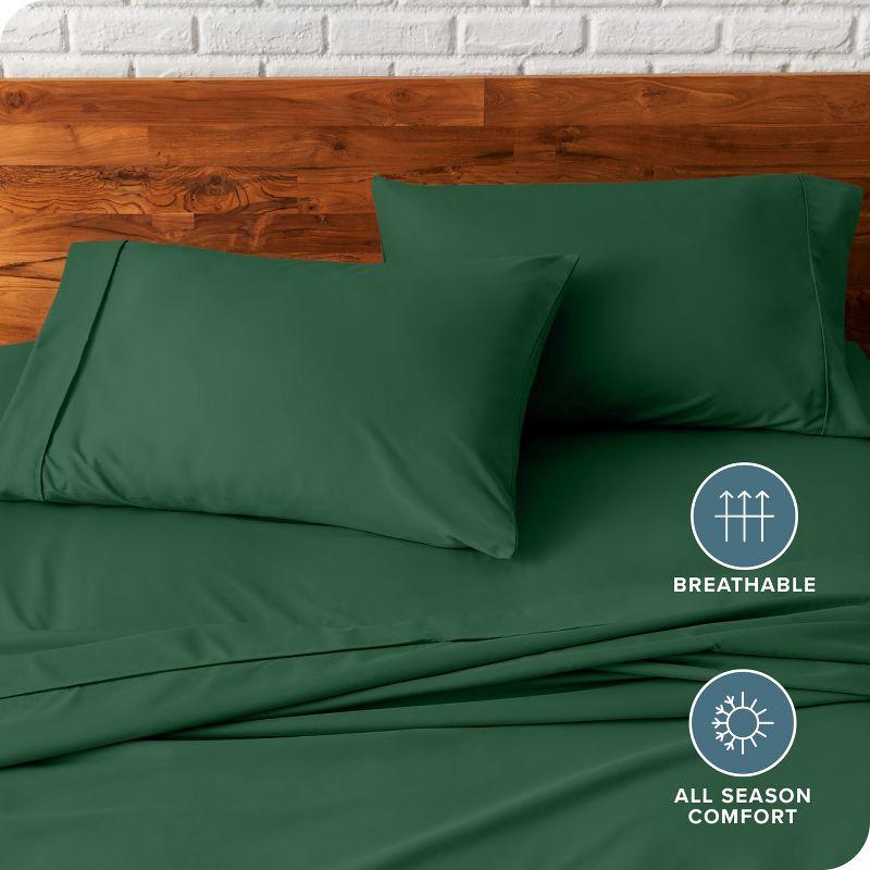 Bare Home Microfiber Machine Woven - Set of 2 (Set of 2)