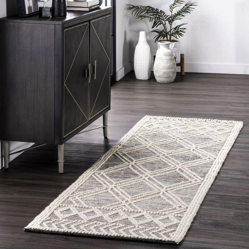 Nuloom Contemporary Trellis Natti Indoor Area Rug