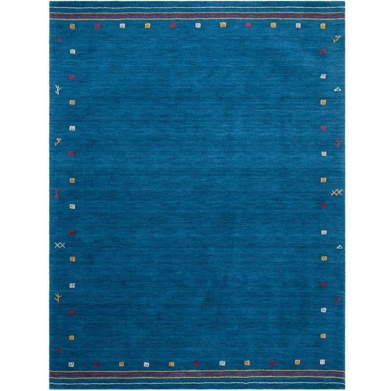 Himalaya HIM563 Handmade Area Rug - 8'x10' - Blue - Safavieh