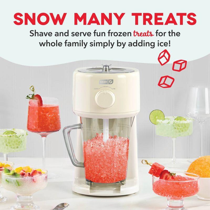 Dash Deluxe Shaved Ice and Slushy Maker - Cream