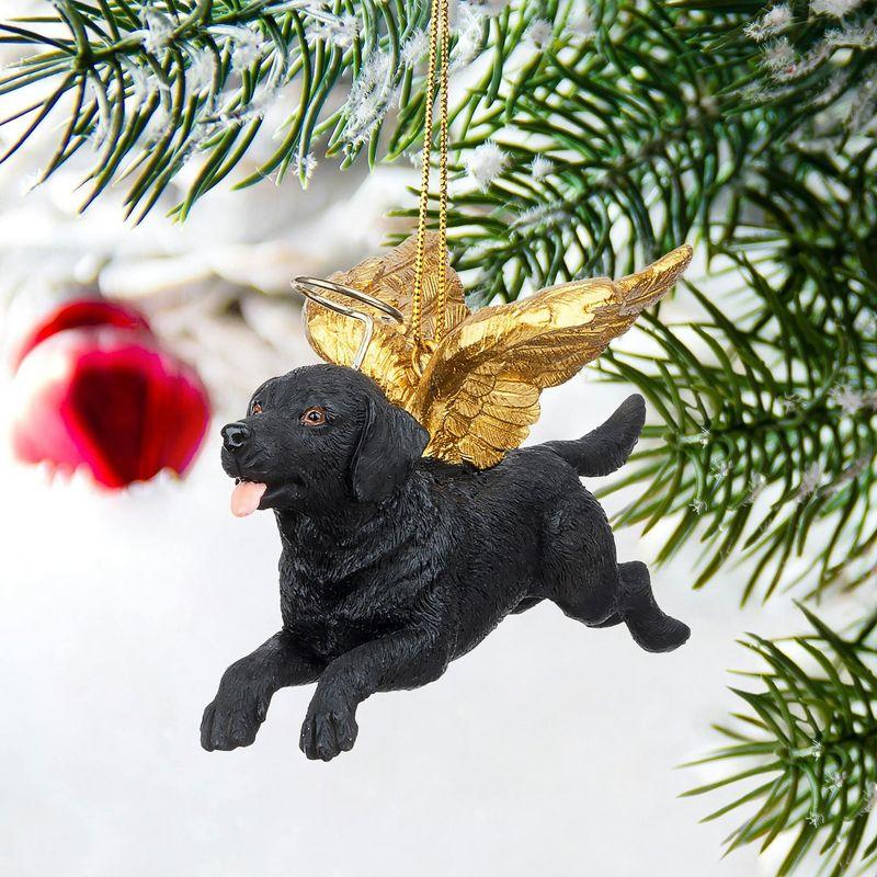 Design Toscano Honor the Pooch Pug Holiday Dog Angel Ornament
