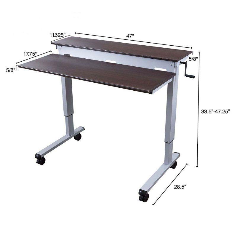 Selinger Adjustable Metal Base Standing Desk