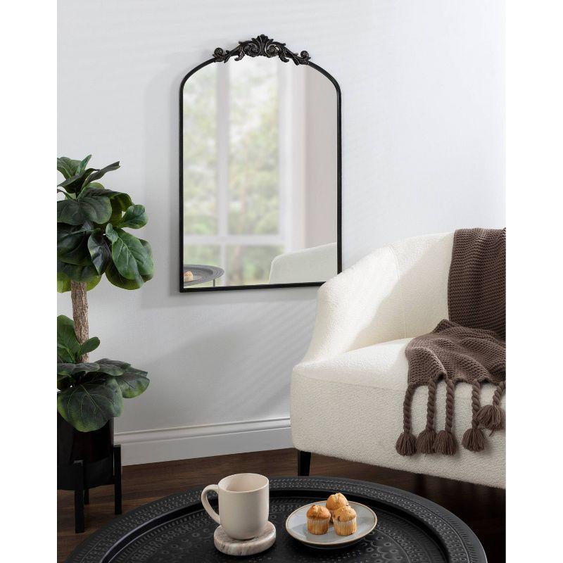 Fleur De Lis Living Anglo Metal Flat Mirror