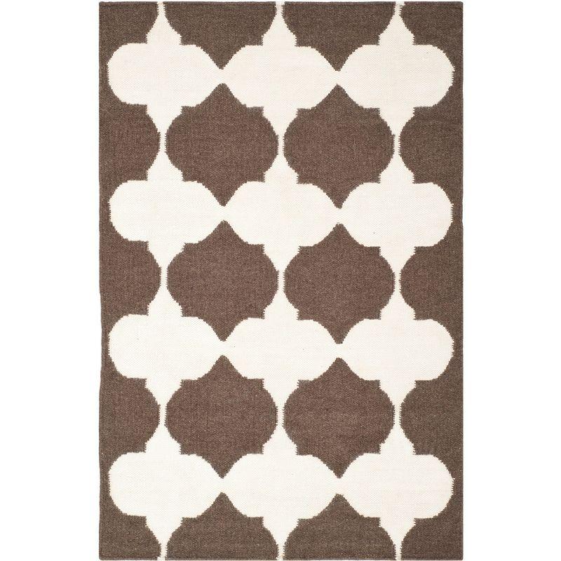 Dhurries DHU624 Hand Woven Area Rug  - Safavieh