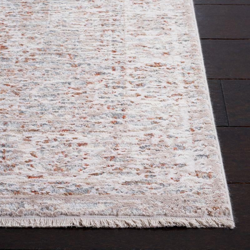 Marmara Blue Square Hand-Knotted Viscose Area Rug - 6'7"