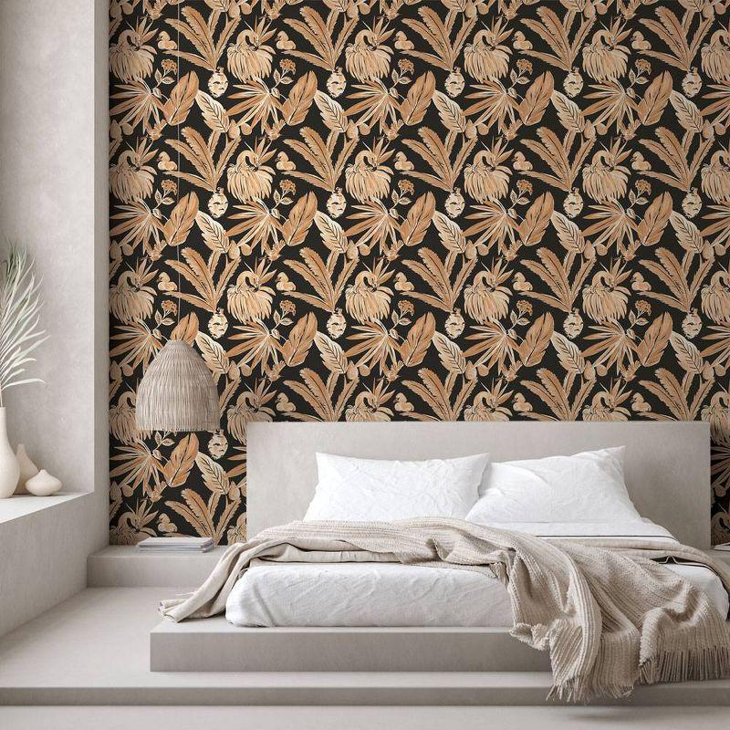 Tempaper & Co.® x She She Flamingo Salinas Removable Peel and Stick Wallpaper, Land, 56 sq ft: Vinyl, Self-Adhesive, Washable