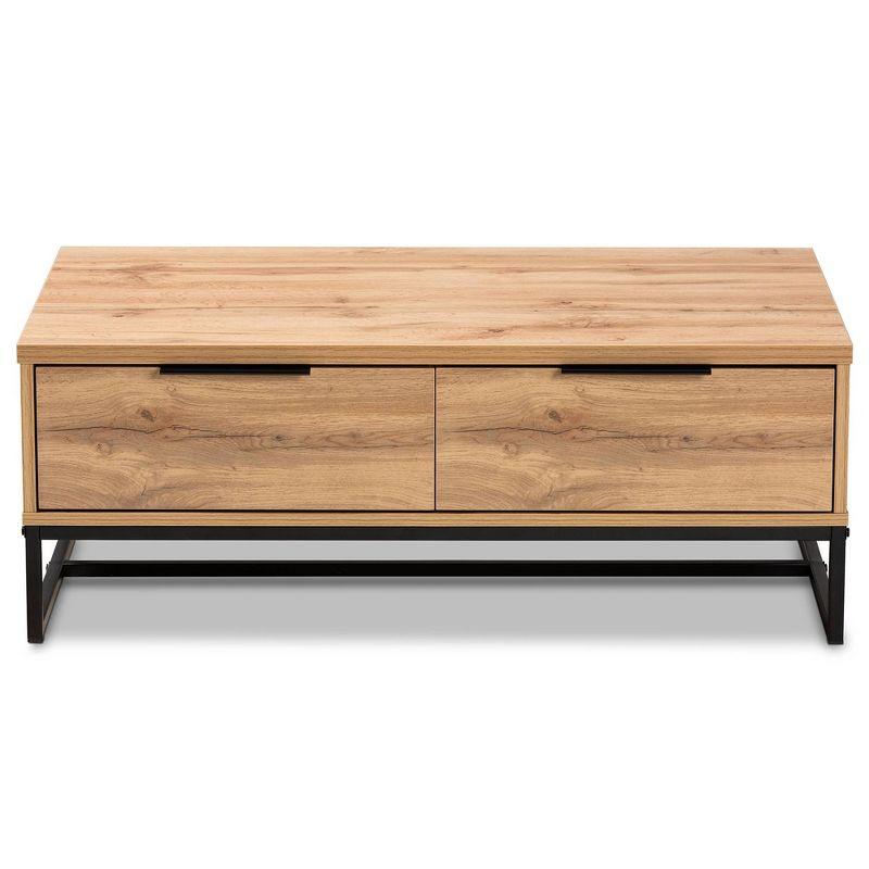 Aalijah Solid Wood Top Coffee Table