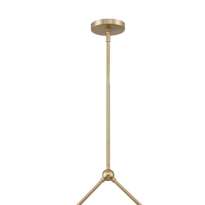 Crystorama Lighting Xavier 2 - Light Chandelier in  Vibrant Gold