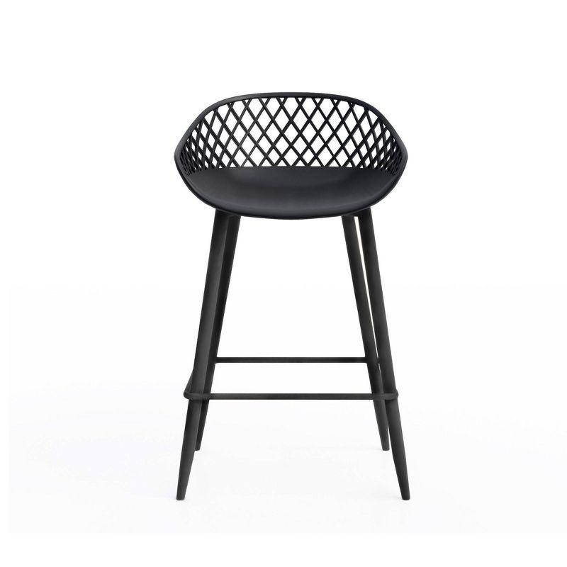 Set of 2 Kurv Counter Height Barstool - Jamesdar