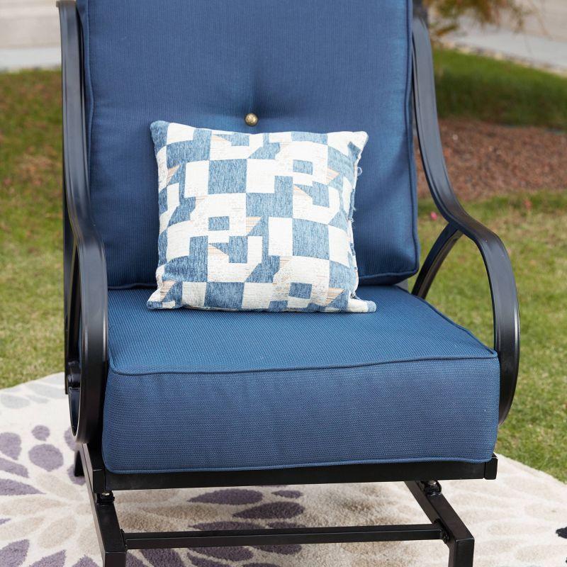 Steel Spring Patio Accent Chair - Lokatse