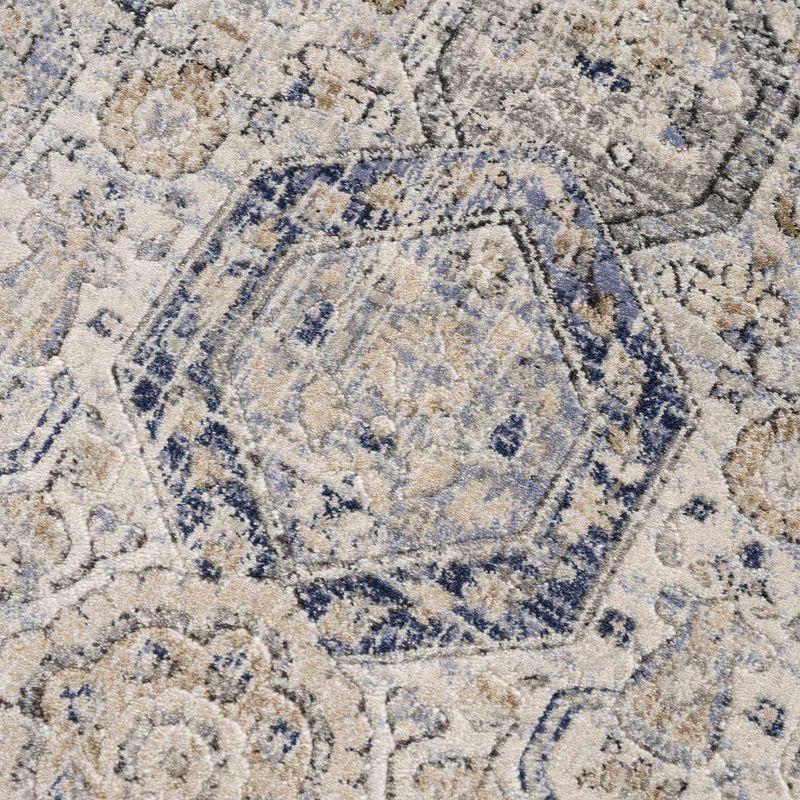 Hauteloom Rectangle Area Rug   Navy