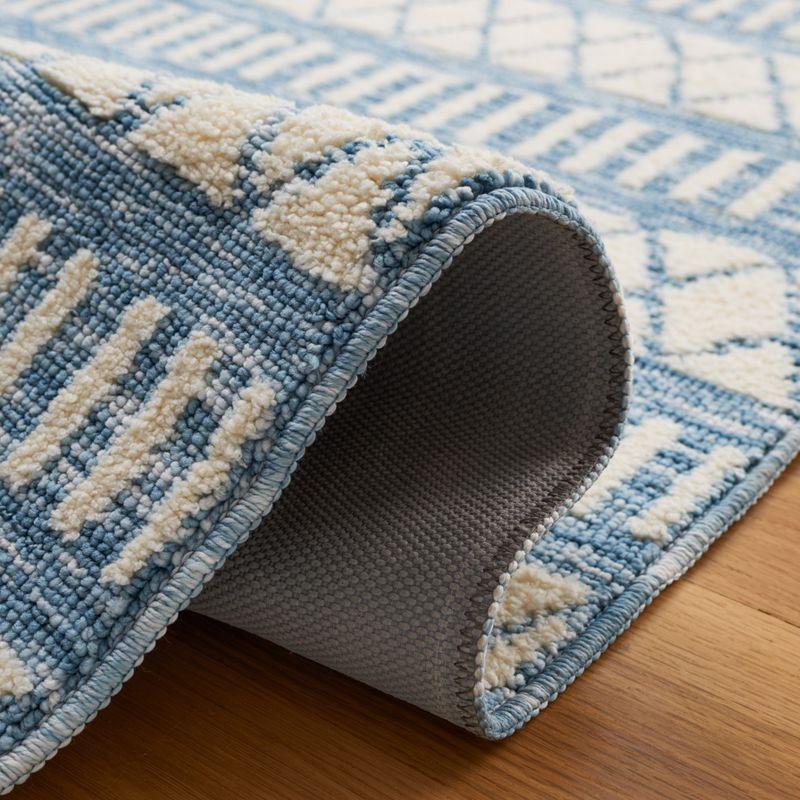 Easy Care ECR114 Power Loomed Machine Washable Area Rug - Ivory/Grey - 3'x5' - Safavieh.