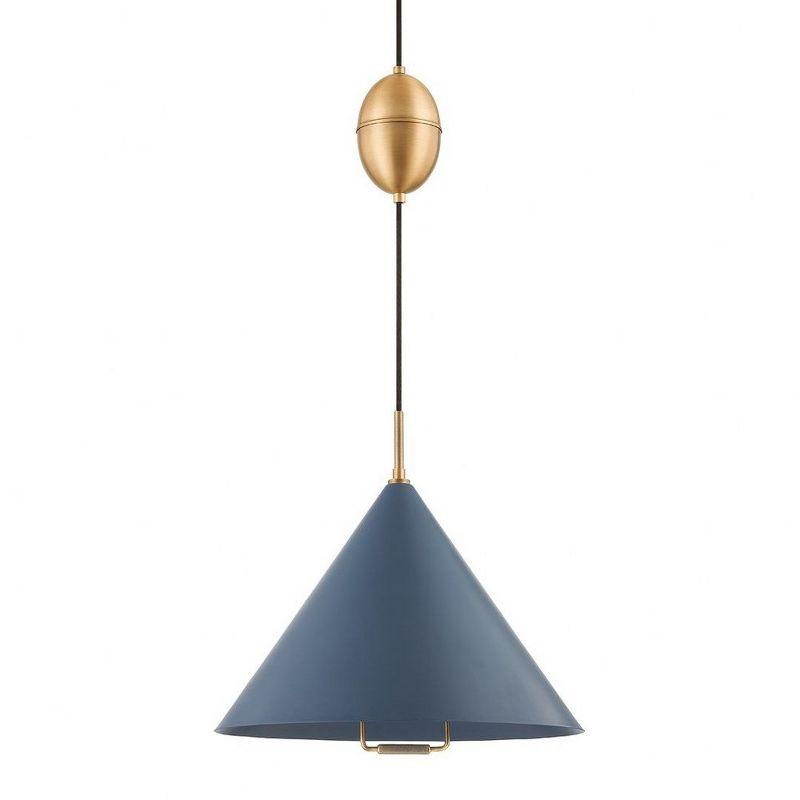 Maria Pendant Light - Blue / 18" Dia