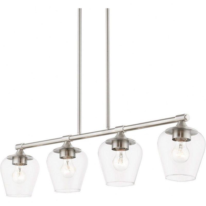 Livex Lighting Willow 4 - Light Chandelier in  Brushed Nickel