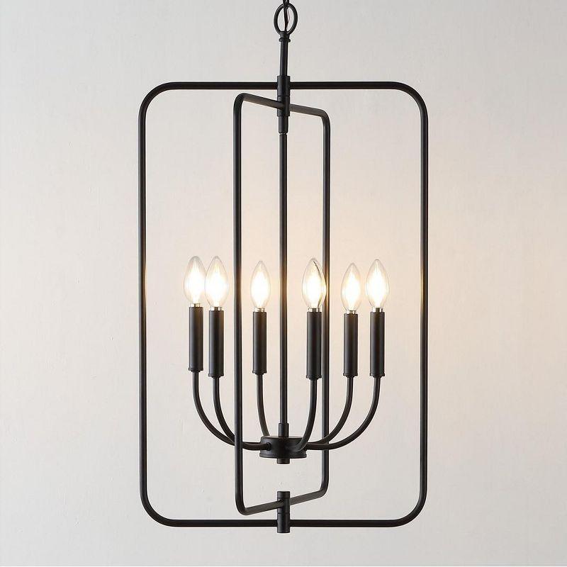 Miri 6 Light 23.75" Pendant - Brass - Safavieh.