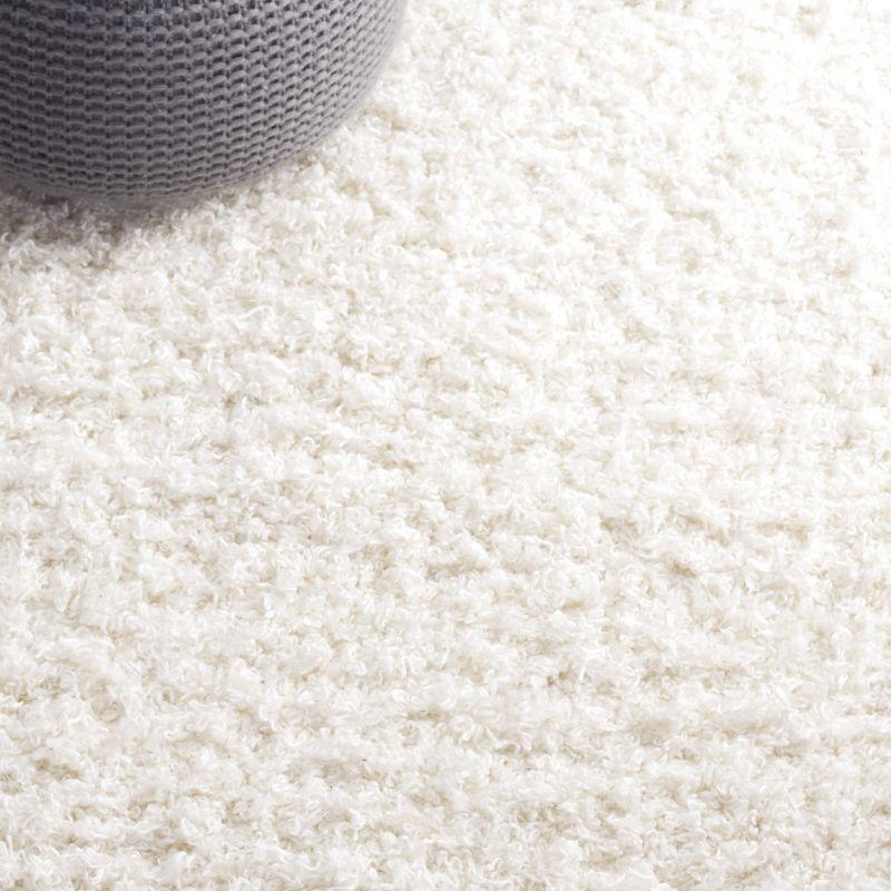 Sheep Shag SG271 Hand Tufted Indoor Area Rug - Ivory - 5'x8' - Safavieh