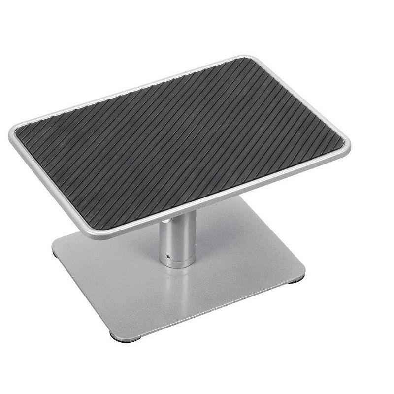 Monoprice Universal Monitor Riser Stand - Silver Perfect For Raising Your Monitor About 4.7 to 6.7 Inches - Workstream Collection