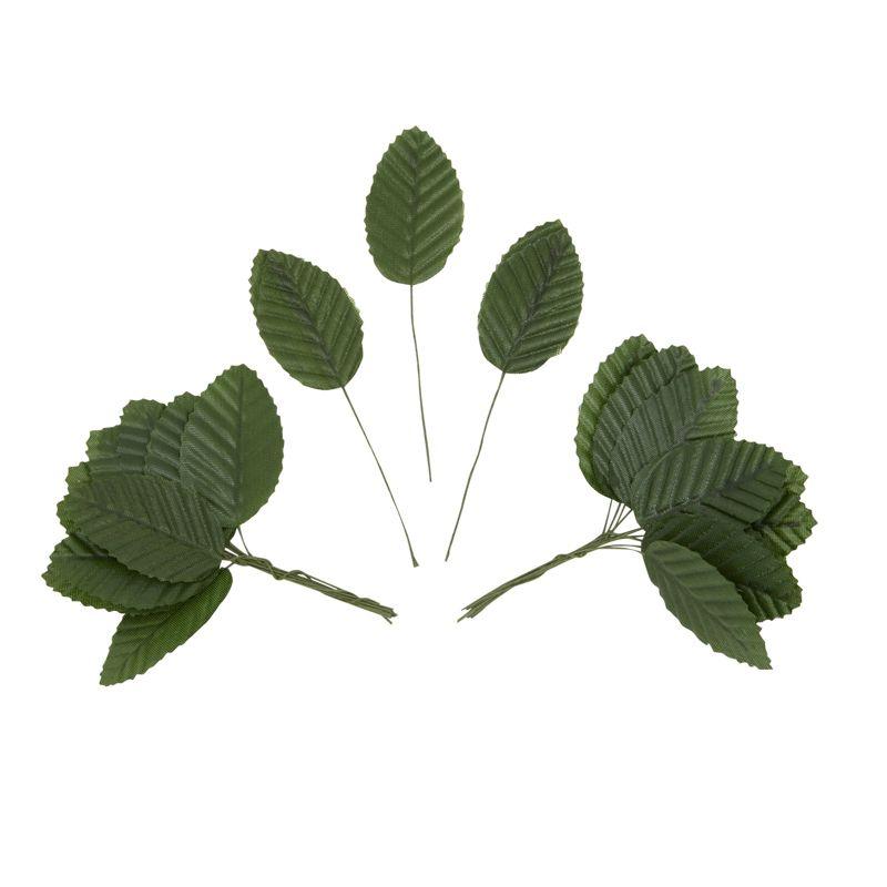 Bright Creations 75 Pieces Craft Foam DIY Wreath Forms, Pinecones, Berries, Leaves, Burlap Ribbon, 8 In