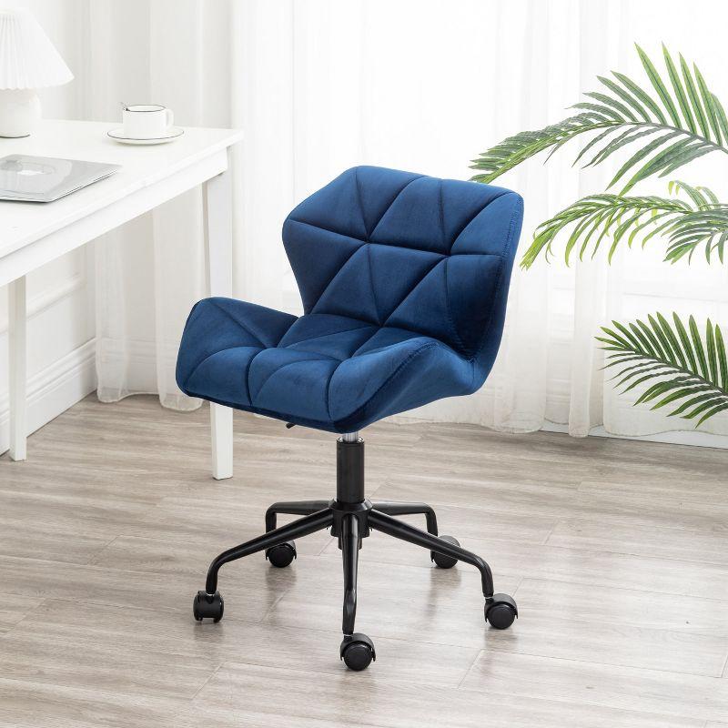 Velvet Office Chair