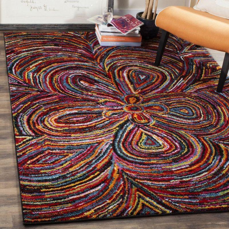 Aruba ARB503 Power Loomed Indoor Area Rug - Multi - 4'x6' - Safavieh