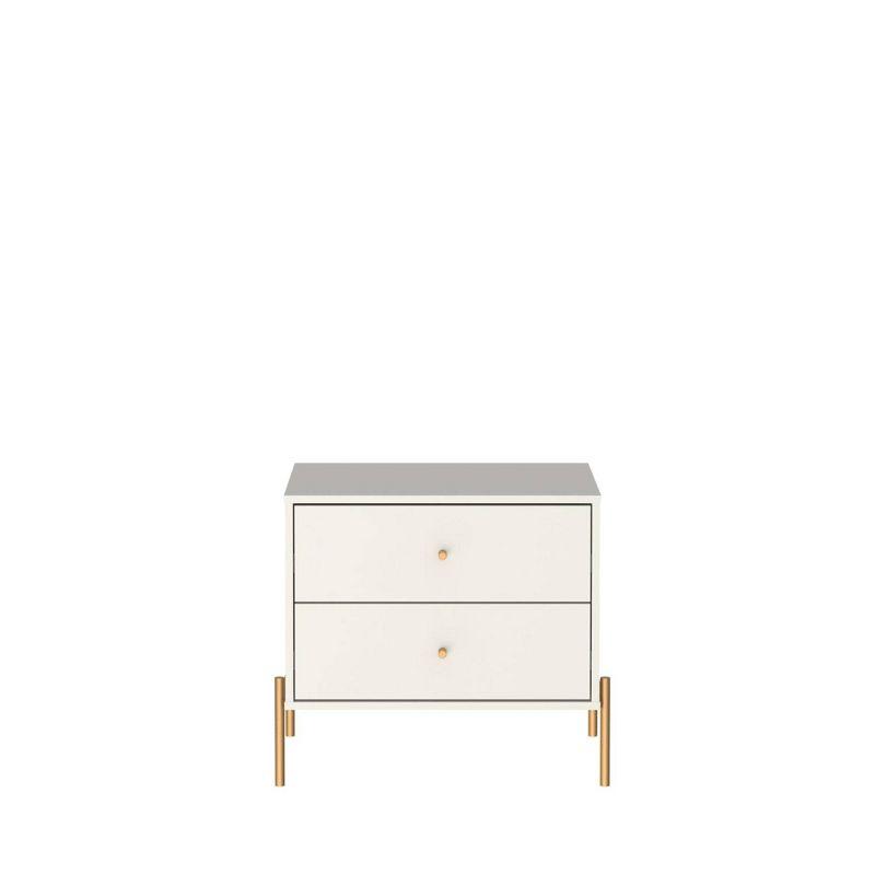 Set of 2 Jasper Drawer Nightstands - Manhattan Comfort