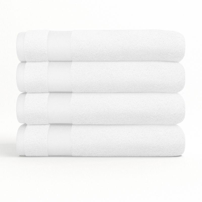 Wayfair Basics® Berner 100% Cotton Bath Towel Set (Set of 4)