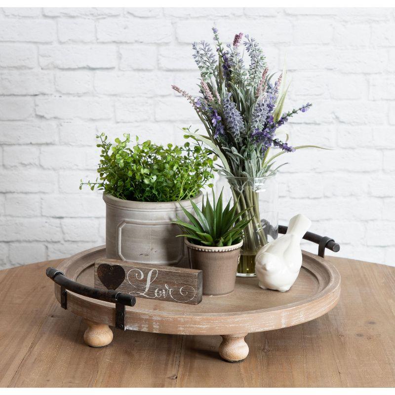 Kelly Clarkson Home Lucia Wood Tray