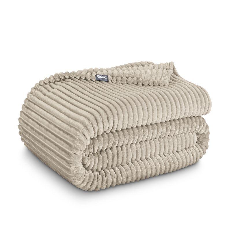 Microplush Fleece Bed Blanket by Bare Home