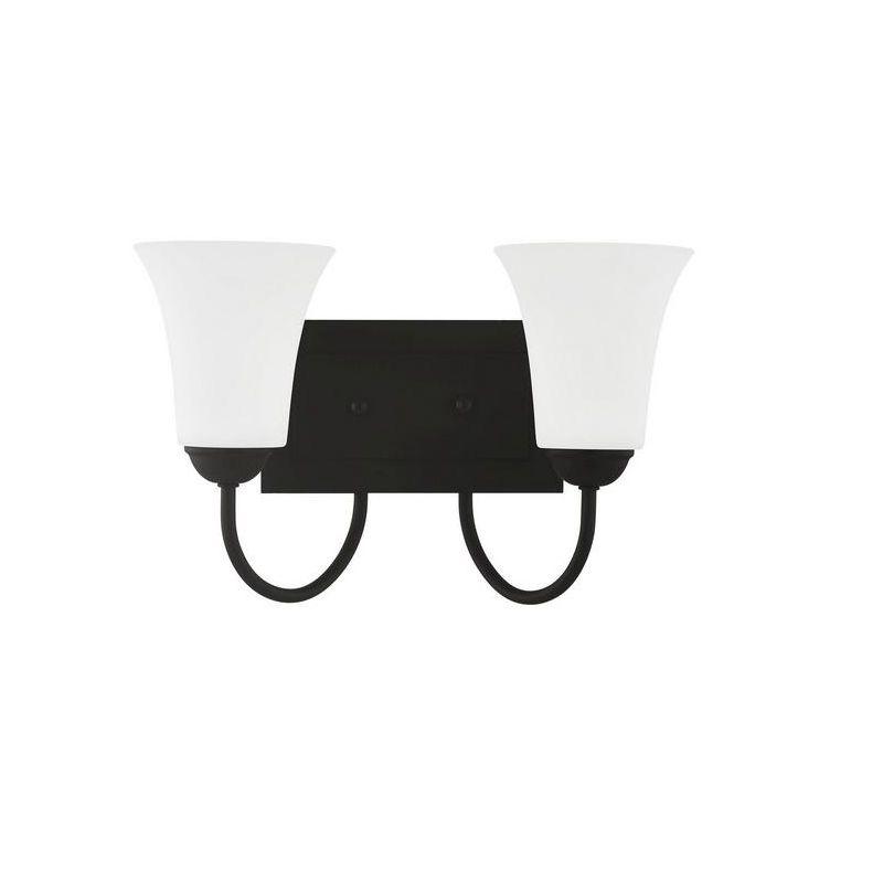 Livex Lighting Ridgedale 2 - Light Vanity in  Black