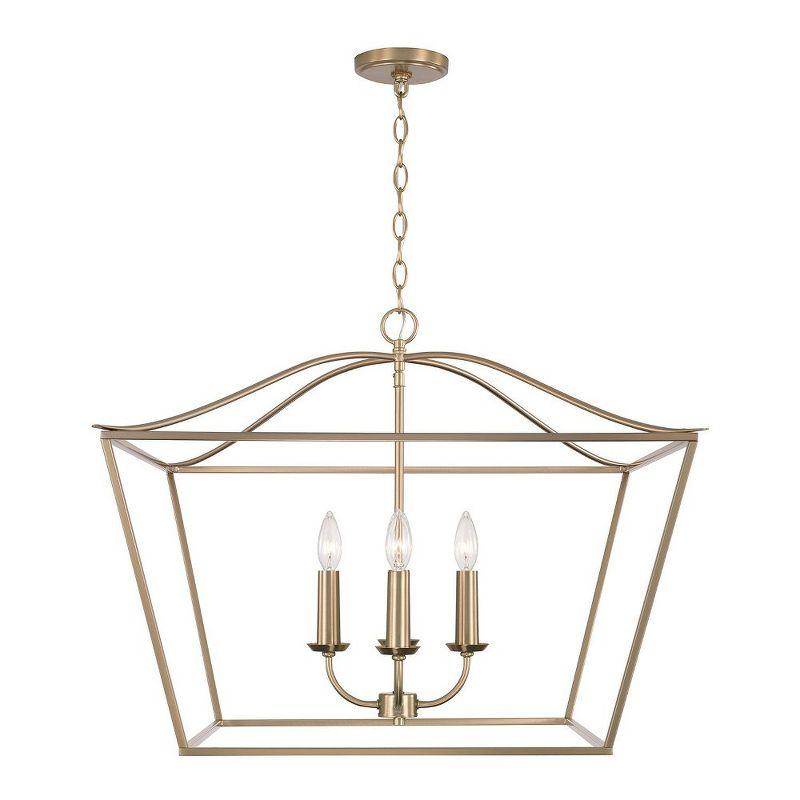 Capital Lighting Grady 4 - Light Pendant in  Matte Brass