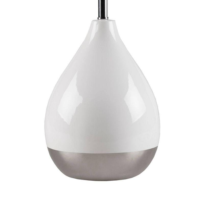 Everly Quinn 2-Tone Ceramic Table Lamp Set of 2 (Set of 2)