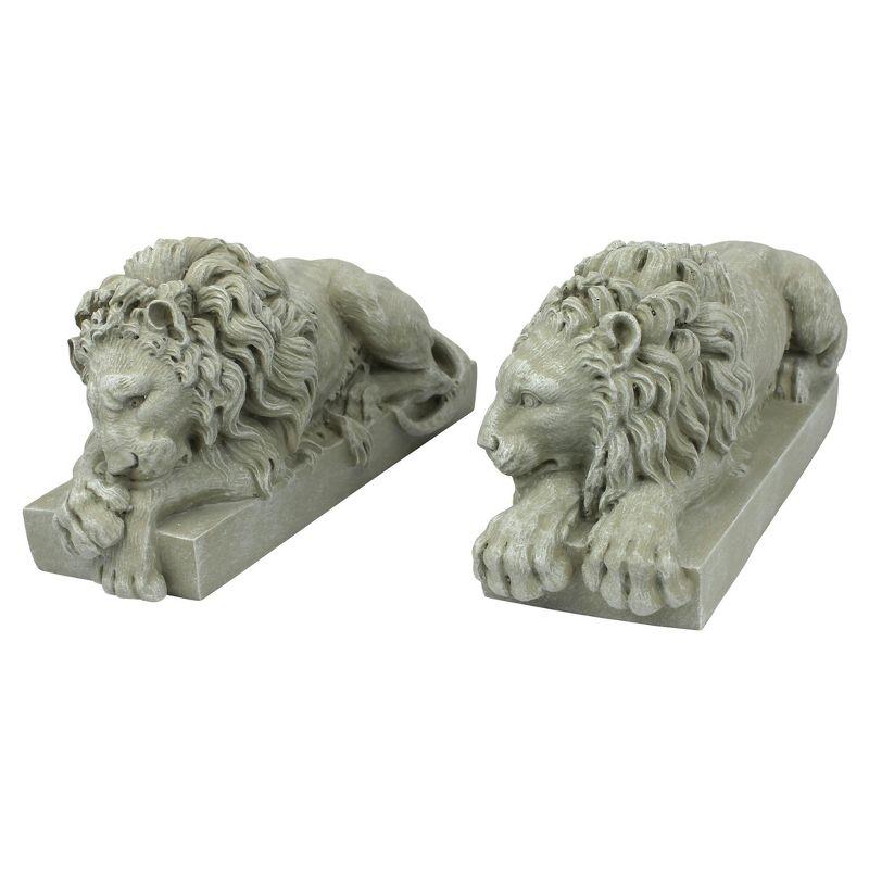 2 Piece Lions from the Vatican Figurines