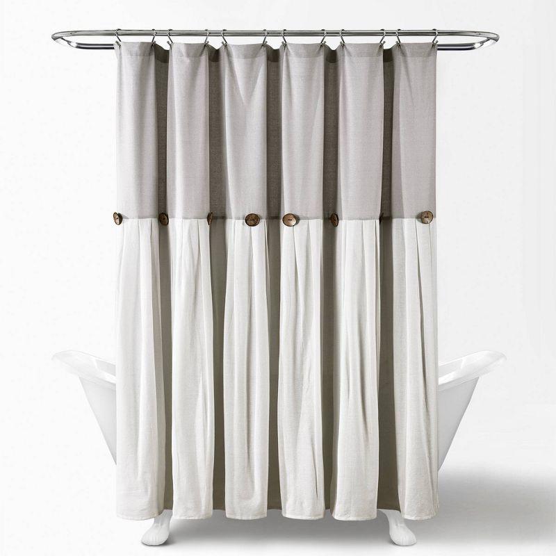 Lush Decor Beckham Shower Curtain