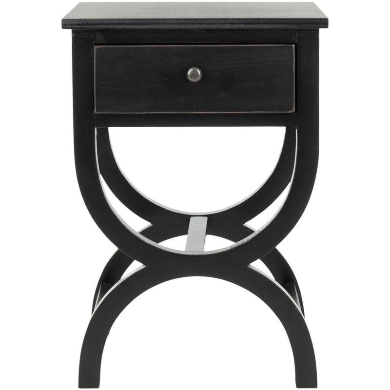 Floris End Table With Storage