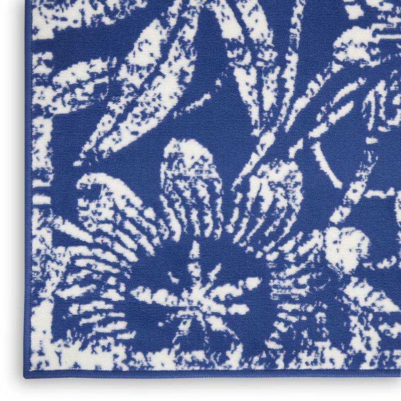 Nourison Whimsicle WHS05 Indoor only Area Rug - Navy 7' x 10'