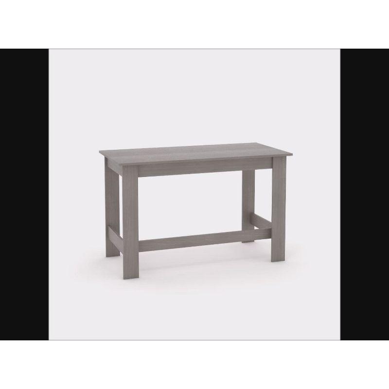 Sauder Writing Desk in Silver Sycamore